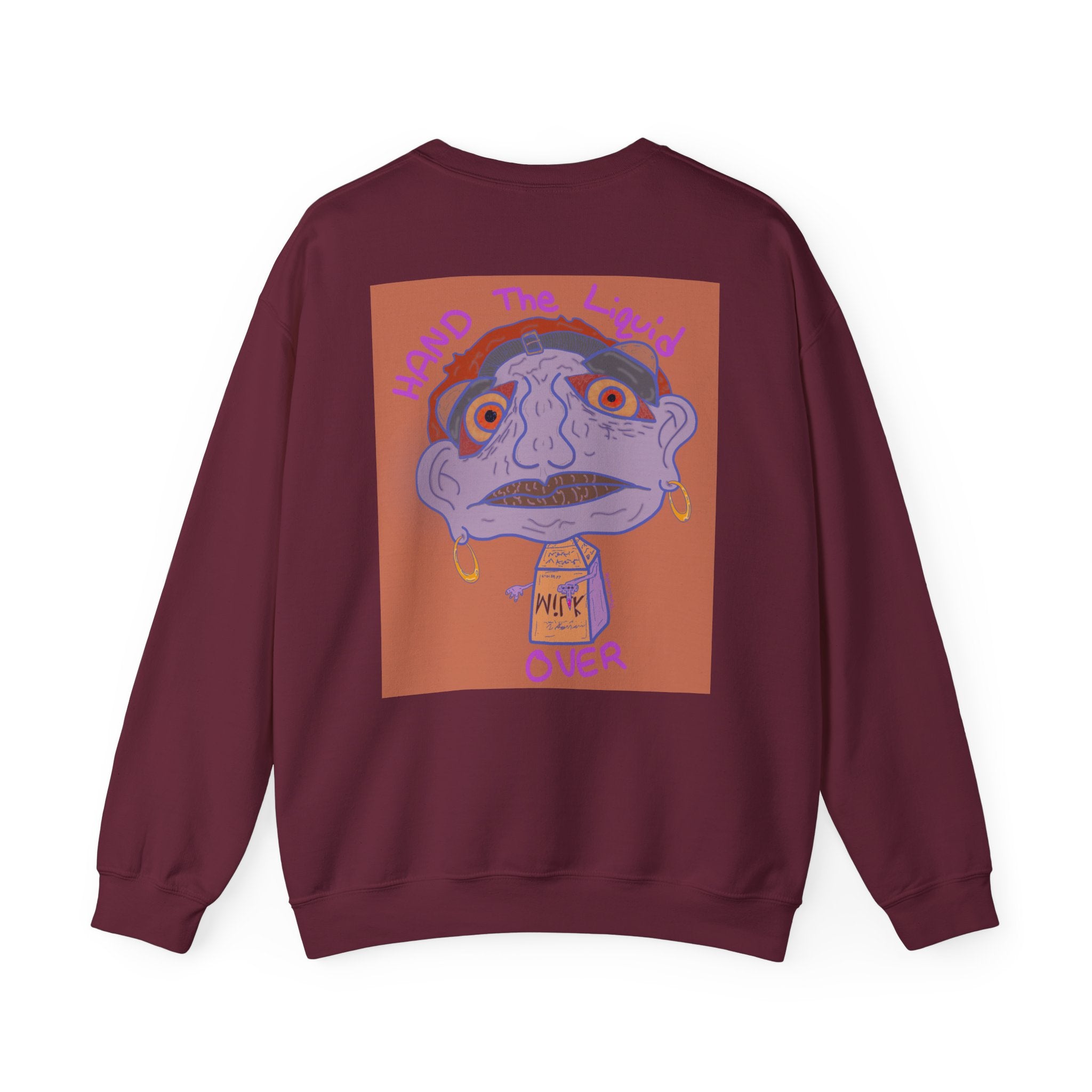 TrynaCroke Hand The Liquid Over - Crewneck Sweatshirt